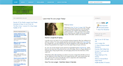 Desktop Screenshot of howtolivealongerlife.com